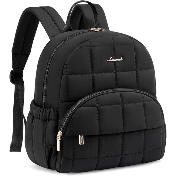 Handbags - Fashionable Mini Puffer Backpack Purse - Featherlight Design & Water-Resistant